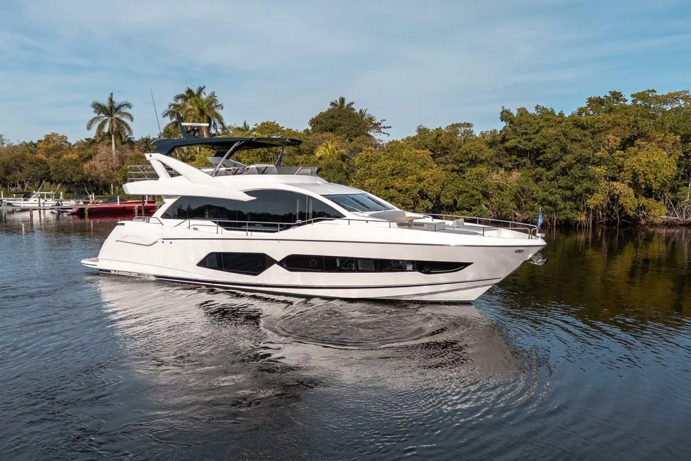 a boat on the water aboard 76 YACHT Yacht for Sale