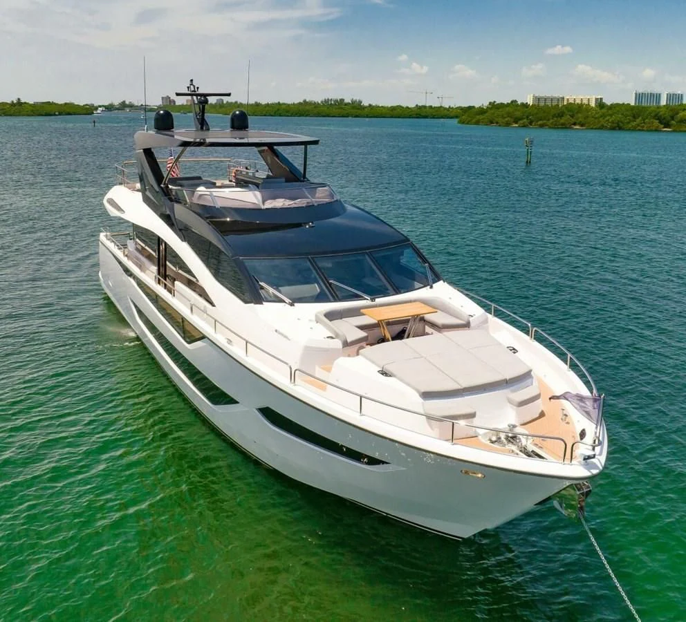 a boat on the water aboard 76 YACHT Yacht for Sale