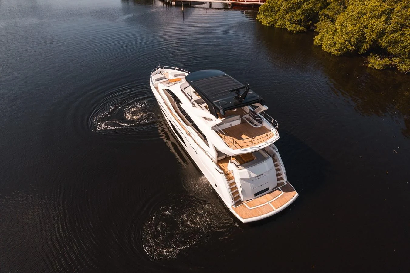 a boat on the water aboard 76 YACHT Yacht for Sale