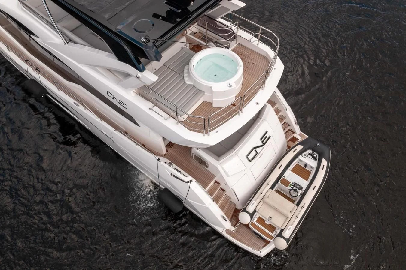 a space shuttle on a dirt road aboard 76 YACHT Yacht for Sale