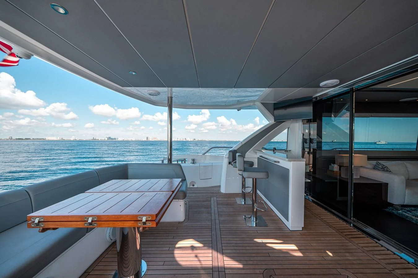 a boat on the water aboard 76 YACHT Yacht for Sale