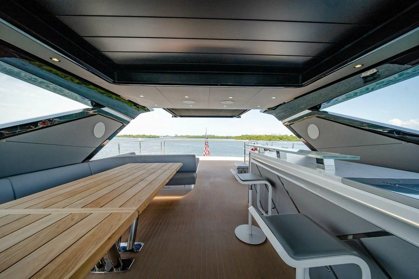 a boat on the water aboard 76 YACHT Yacht for Sale