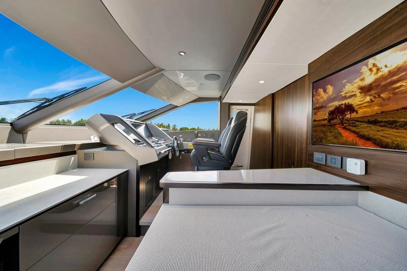 inside of an airplane aboard 76 YACHT Yacht for Sale