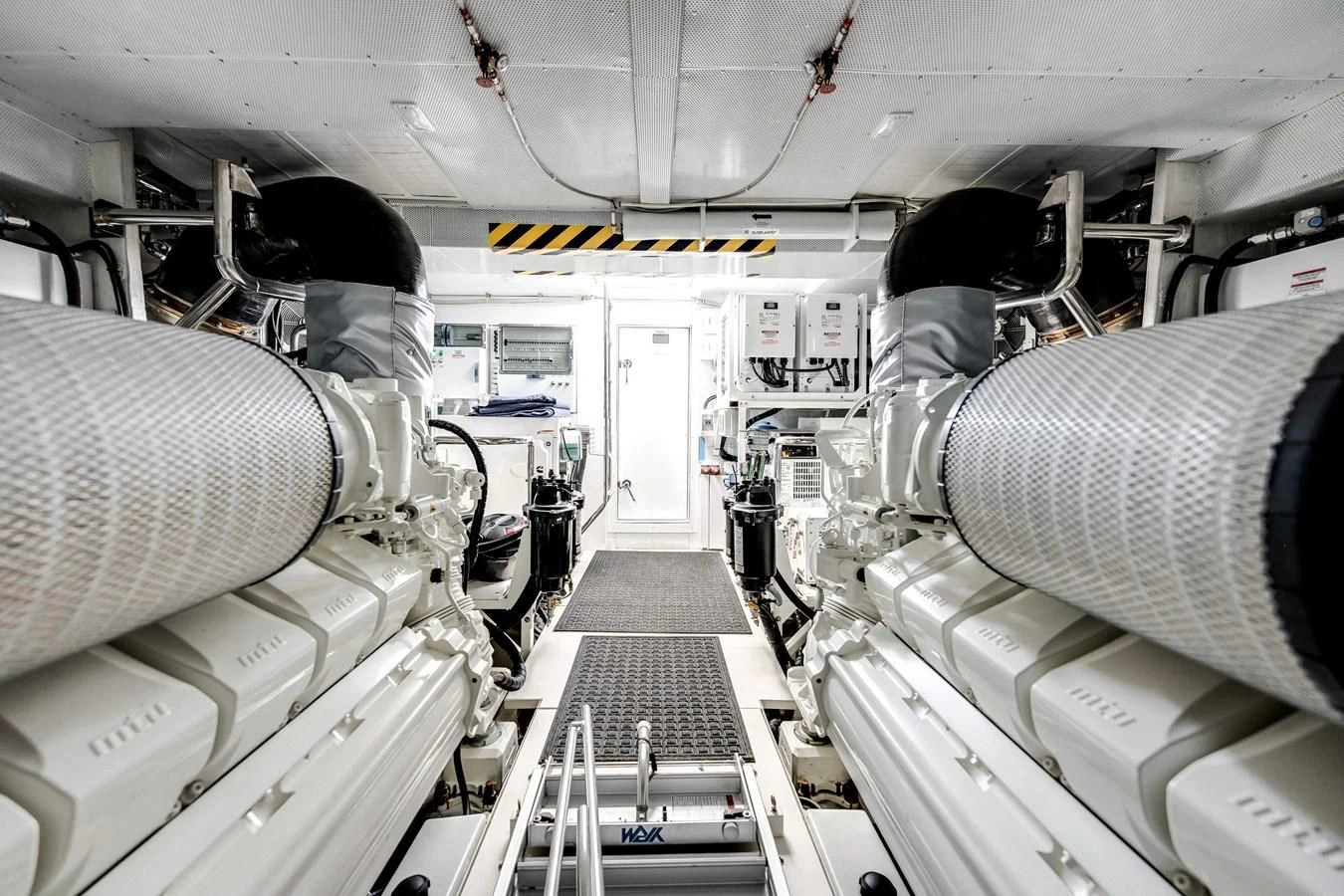 a large machine with many tubes aboard 76 YACHT Yacht for Sale