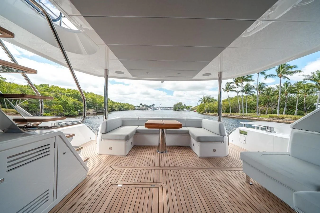 a boat on the water aboard 76 YACHT Yacht for Sale