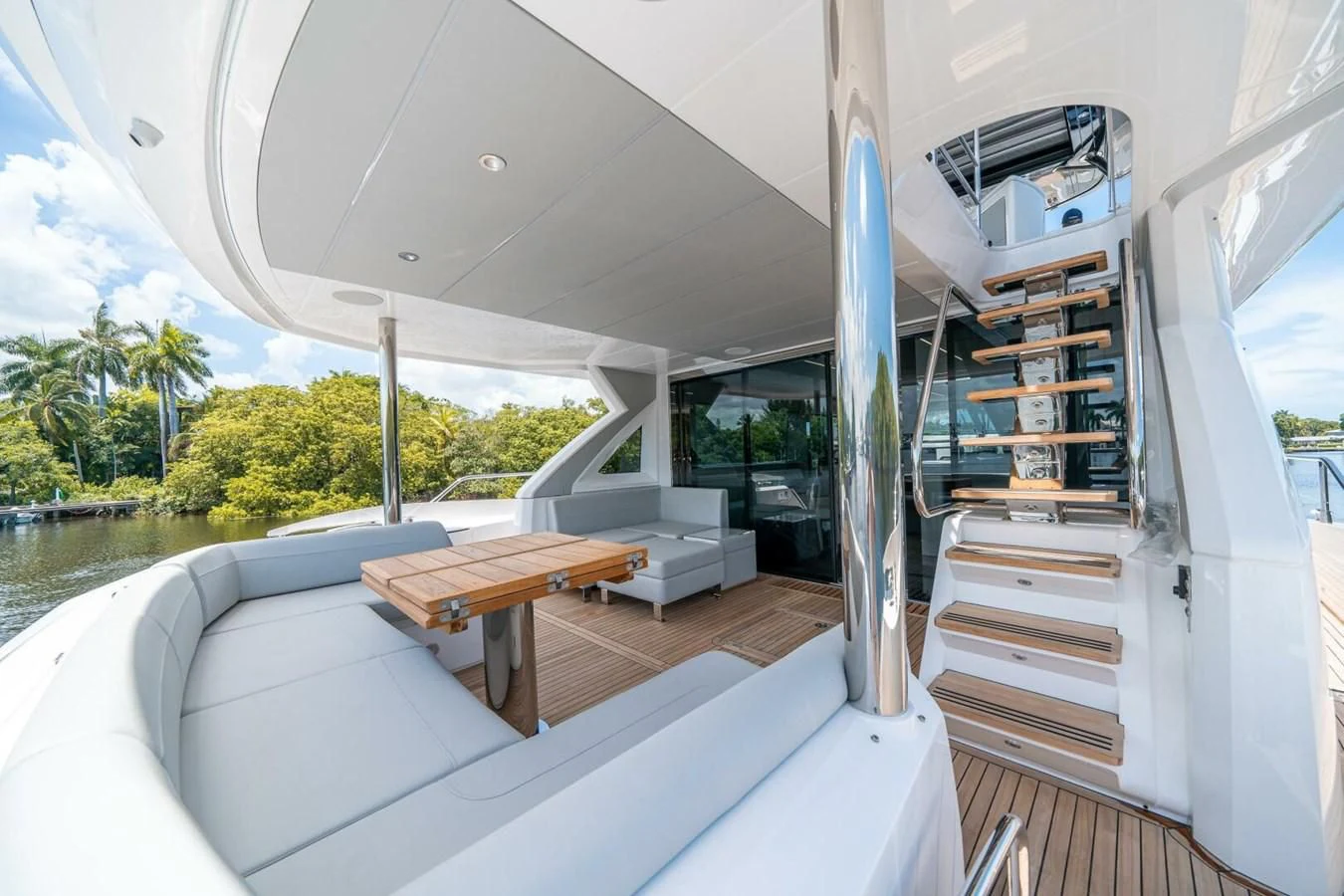 a boat on the water aboard 76 YACHT Yacht for Sale