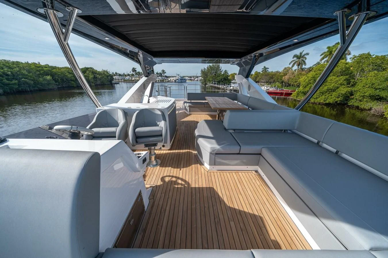 a boat on the water aboard 76 YACHT Yacht for Sale