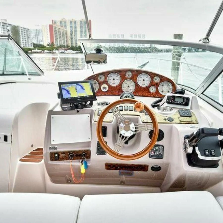 the inside of a car aboard 76 YACHT Yacht for Sale