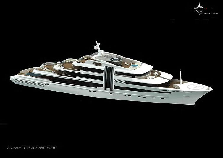 a space ship in space aboard MARCO YACHTS 231 Yacht for Sale