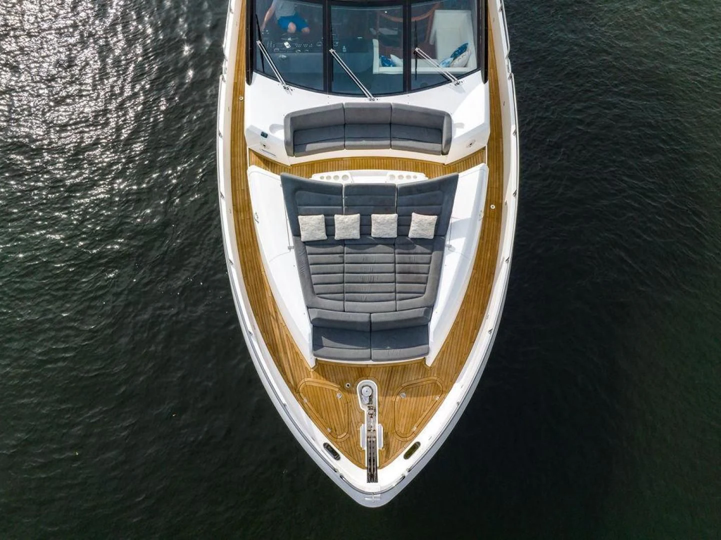 a boat on the water aboard RAPALLO V Yacht for Sale
