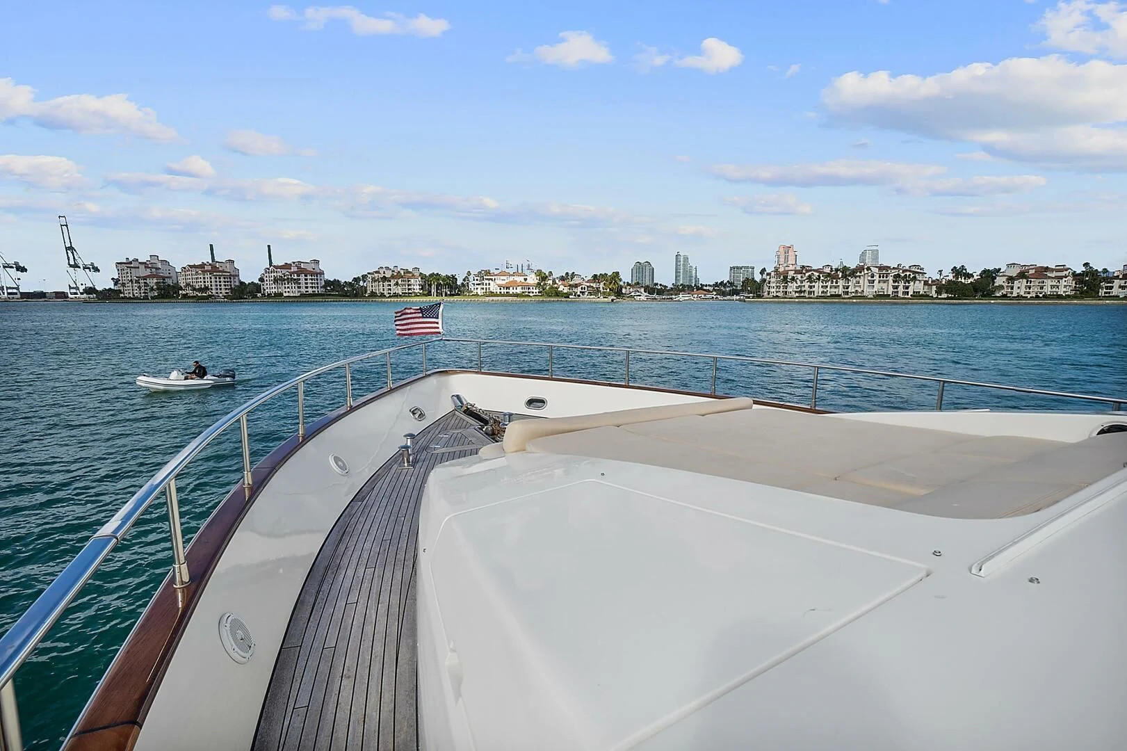 a boat on the water aboard EL FARAON Yacht for Sale
