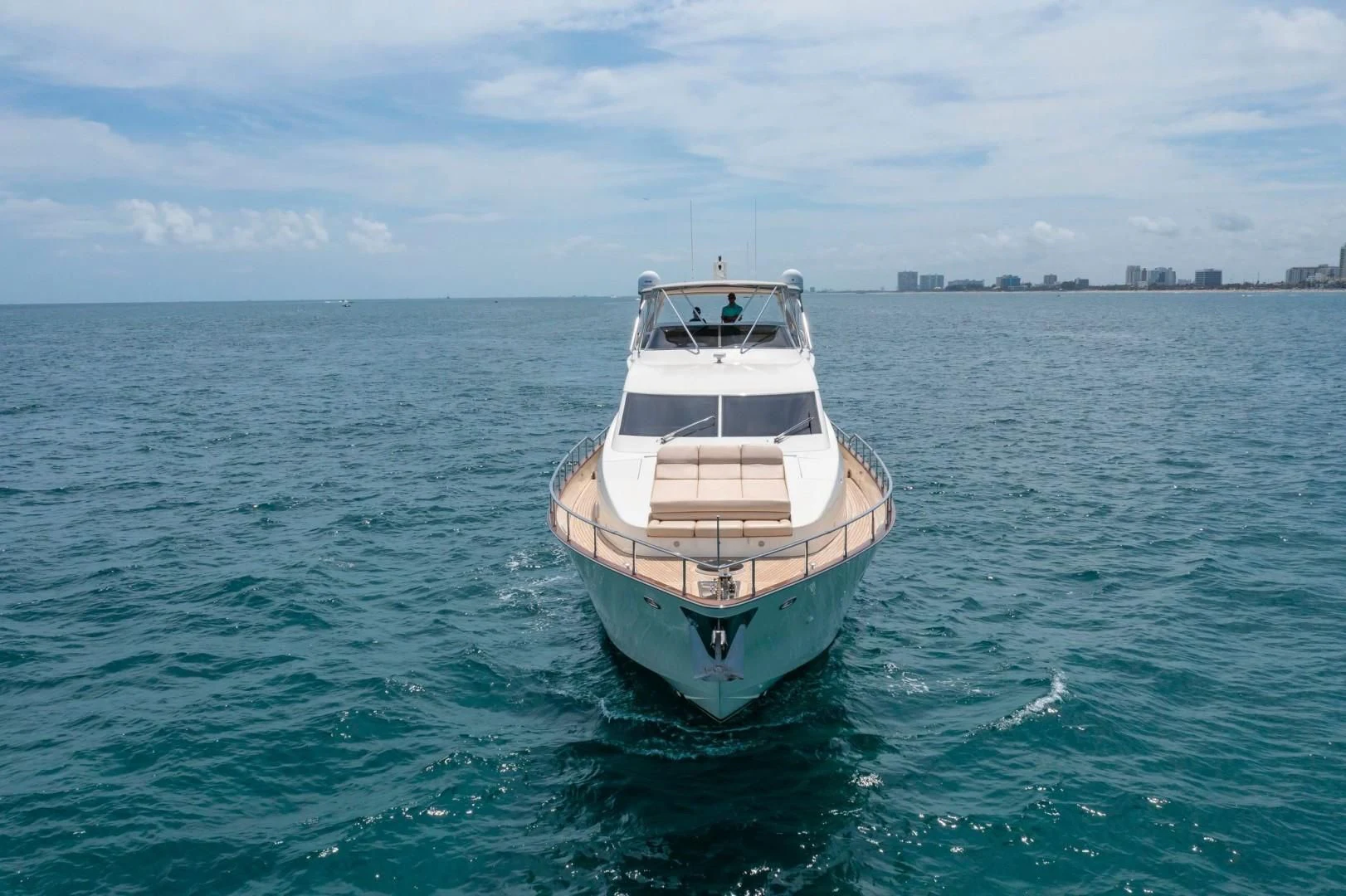 a boat in the water aboard EL FARAON Yacht for Sale