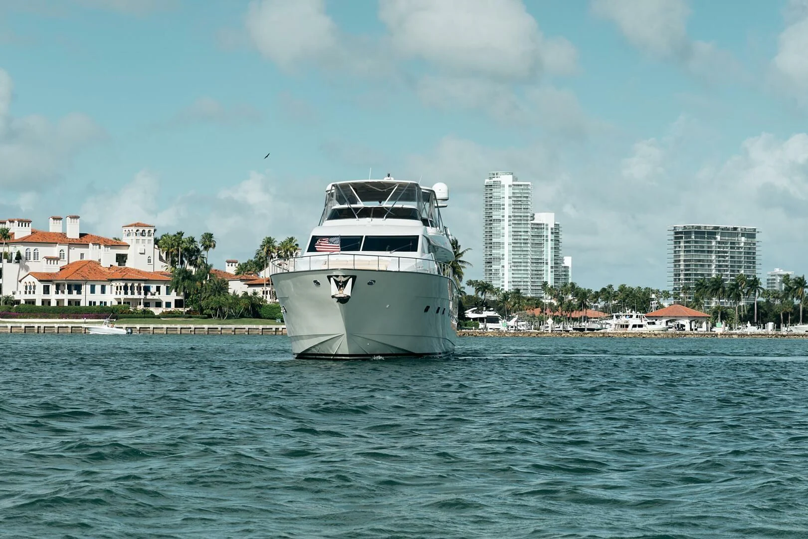 a boat on the water aboard EL FARAON Yacht for Sale