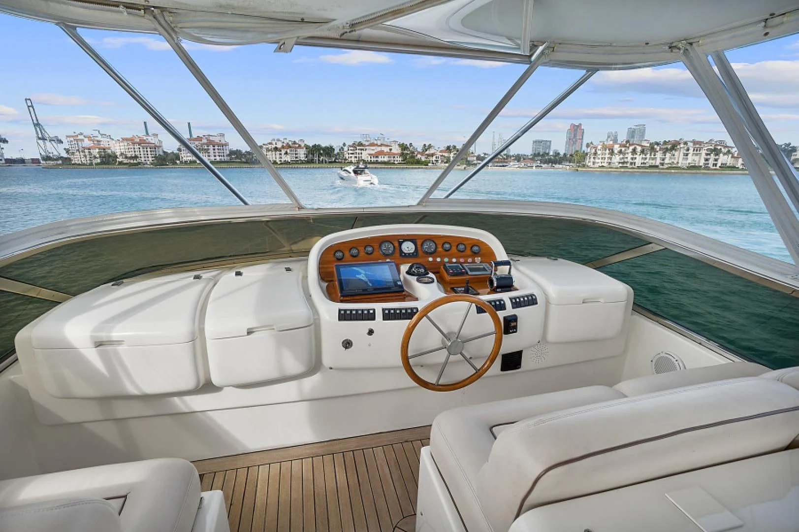 the inside of a boat aboard EL FARAON Yacht for Sale
