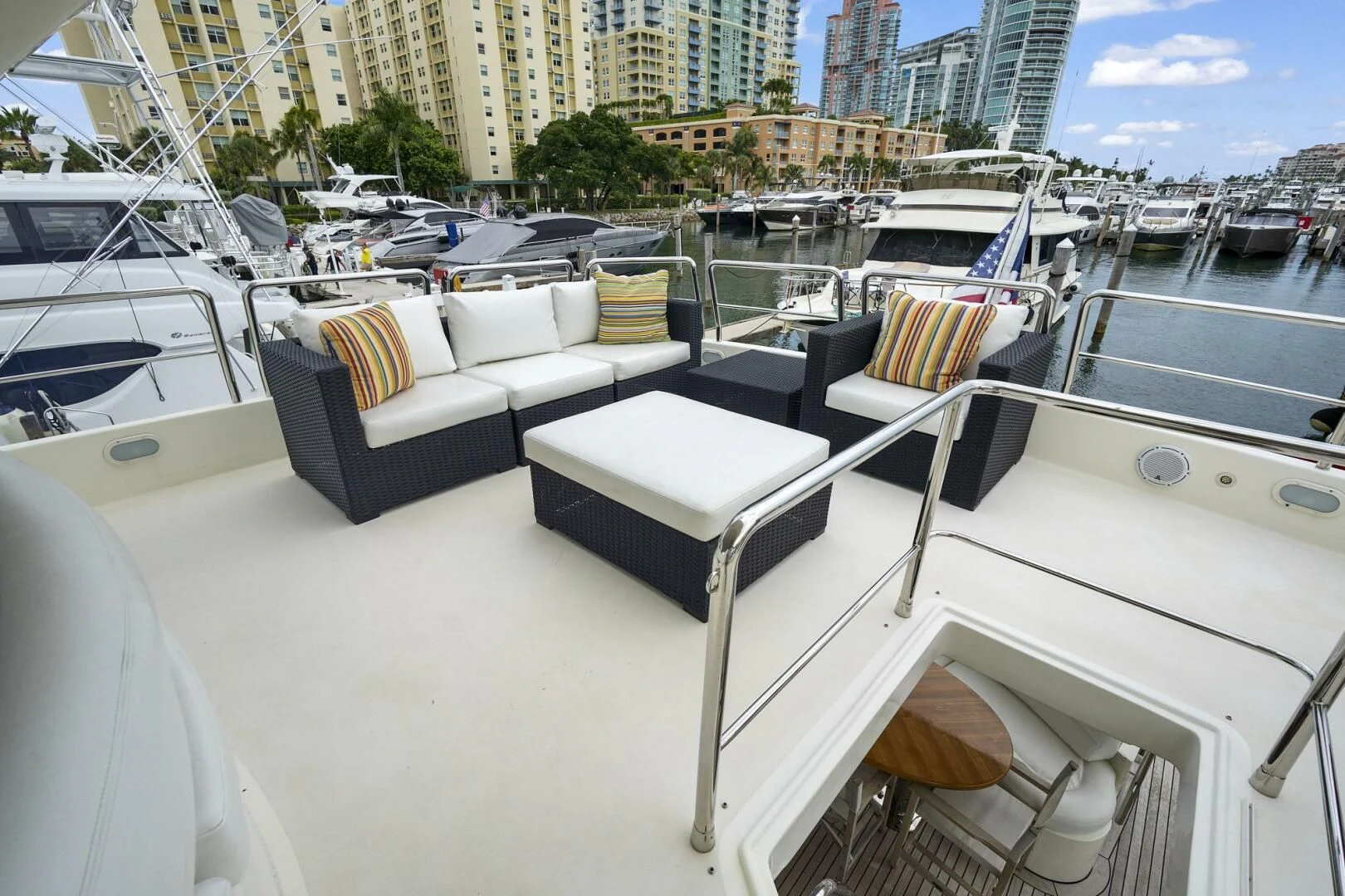a boat on the water aboard EL FARAON Yacht for Sale