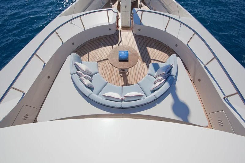 a boat on the water aboard LADY B Yacht for Charter