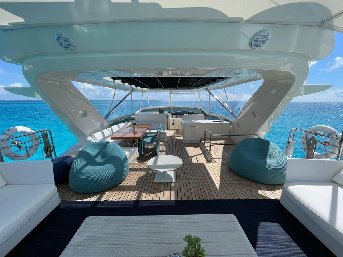a boat on the water aboard VICTORIOUS Yacht for Sale