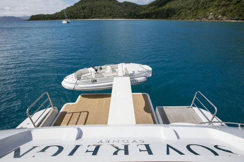 a boat on the water aboard THE STAR Yacht for Sale