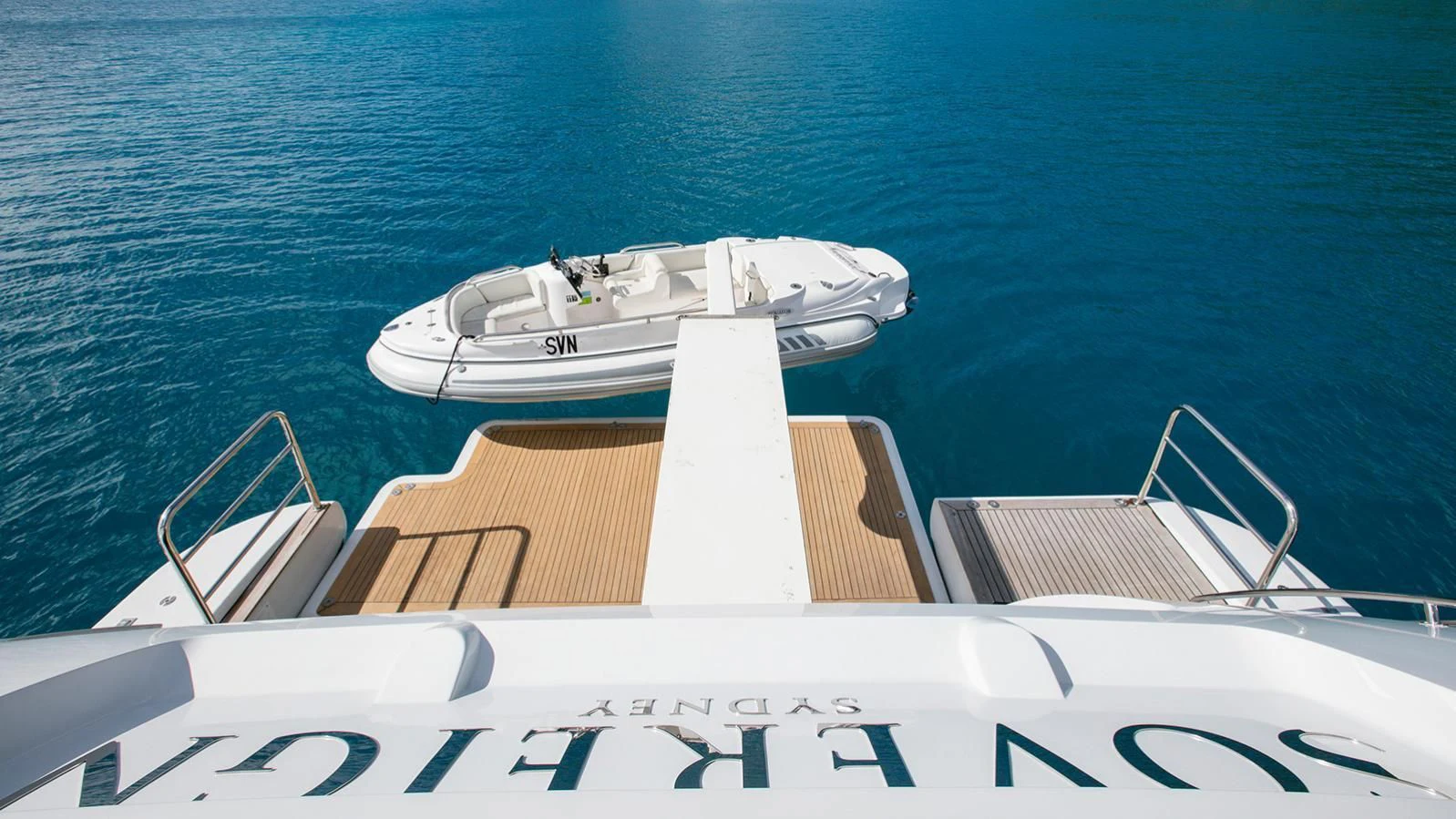 a boat on the water aboard THE STAR Yacht for Sale