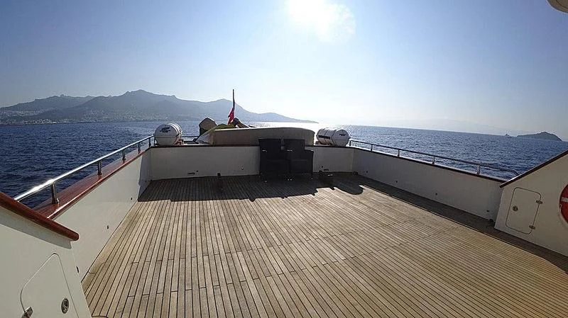 a boat on the water aboard KUYIS Yacht for Sale