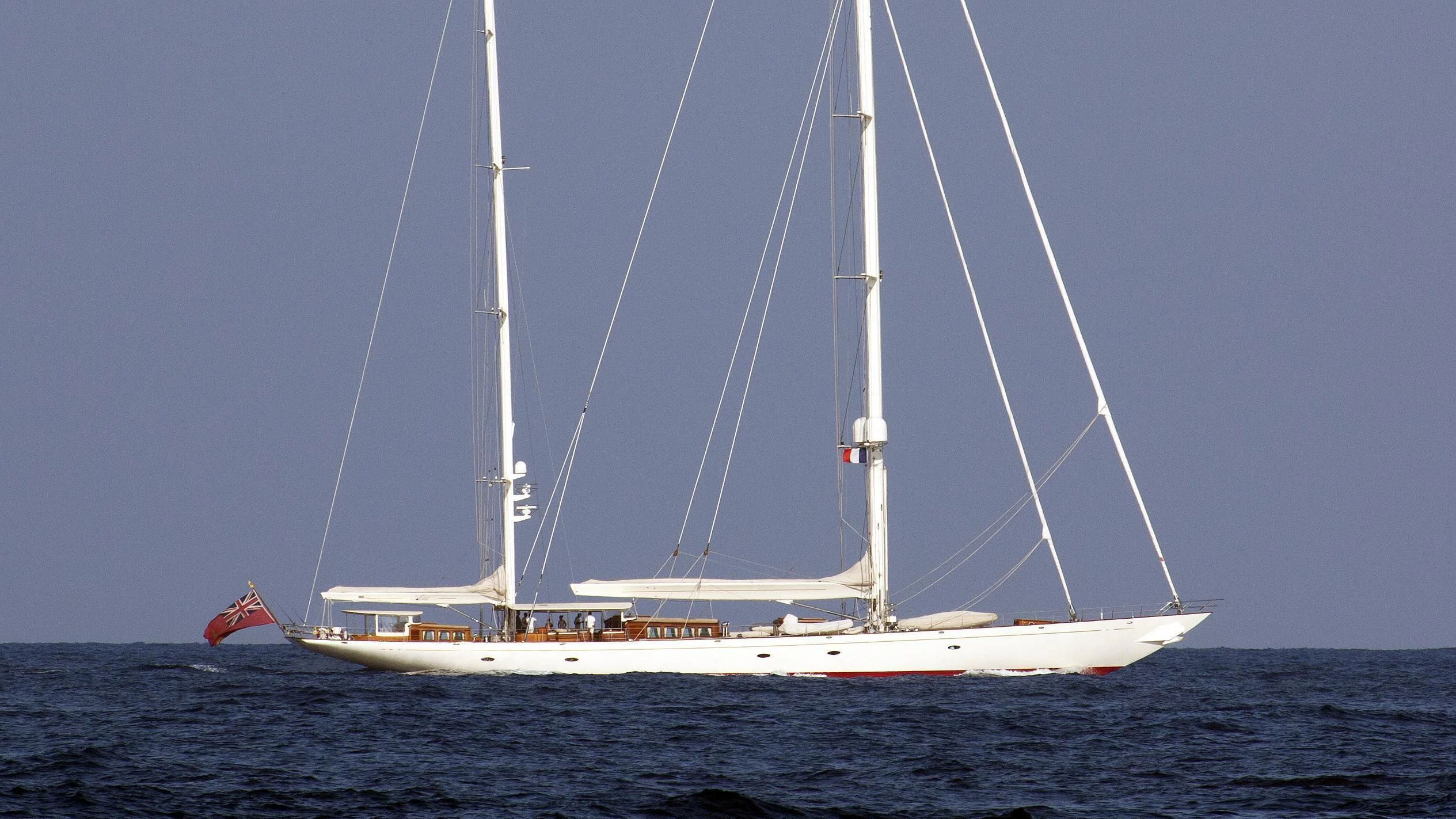a sailboat on the water aboard ADELE Yacht for Sale