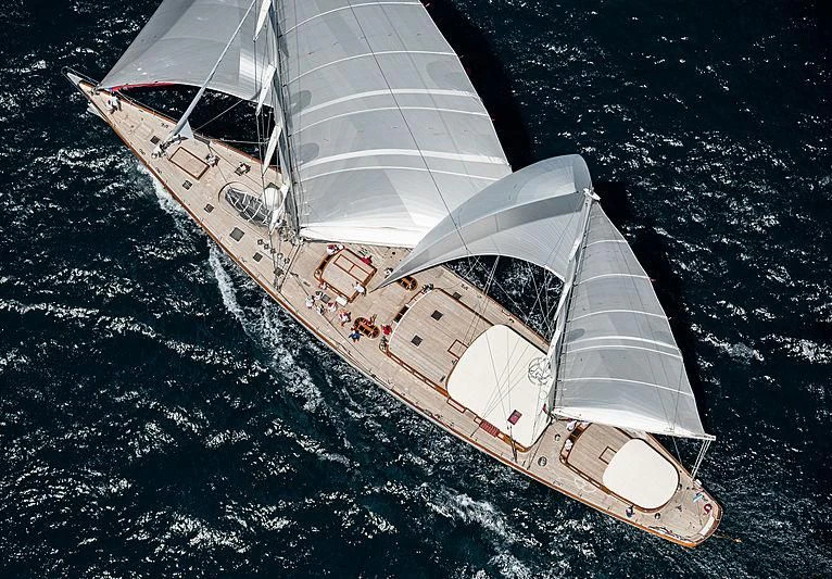 a boat on the water aboard ADELE Yacht for Sale