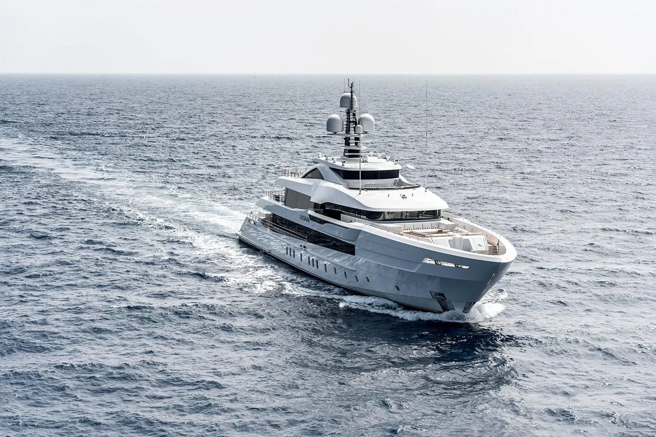 a boat in the water aboard LUSINE Yacht for Sale
