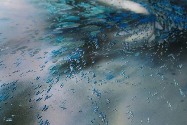 water splashing on a surface aboard LUSINE Yacht for Sale