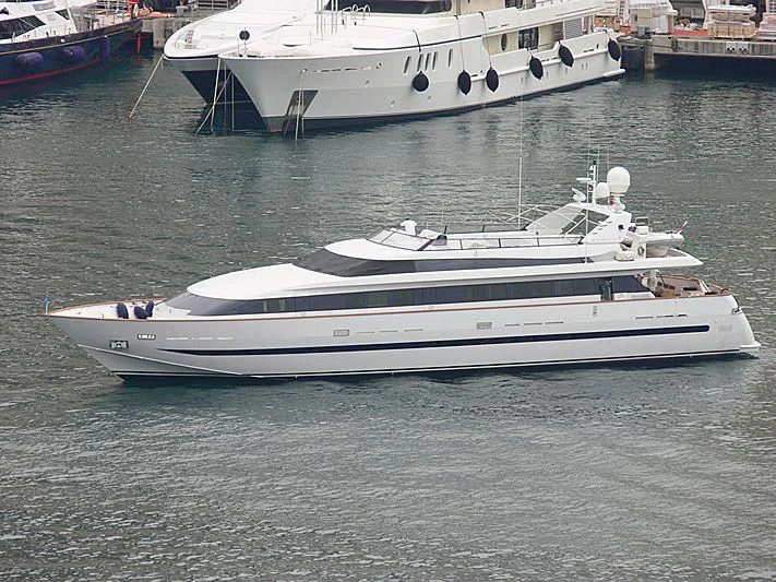 a couple of boats on the water aboard ALTAMAREA I Yacht for Sale