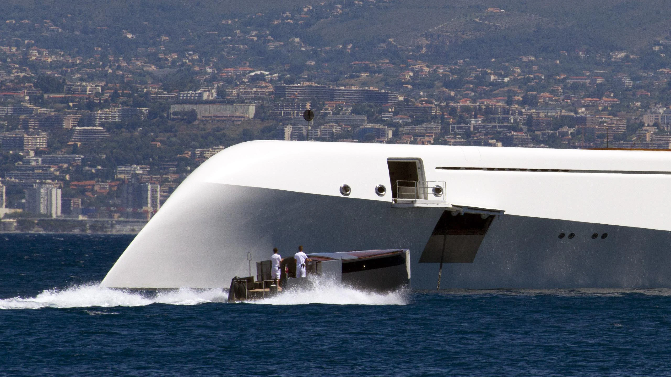 a boat on the water aboard A Yacht for Sale