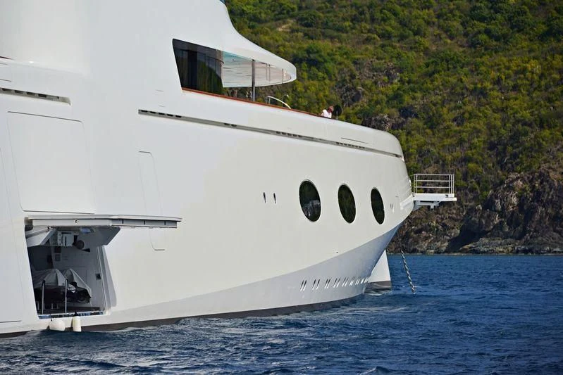 a white boat on the water aboard A Yacht for Sale