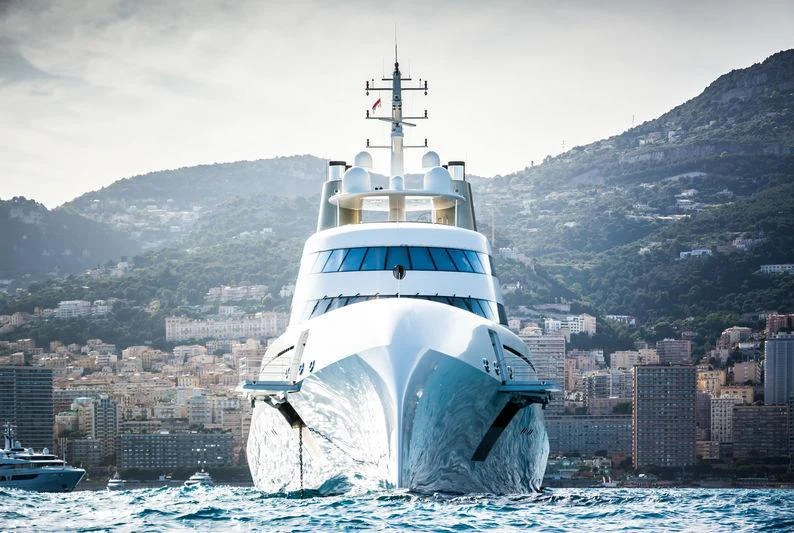 a boat in the water aboard A Yacht for Sale
