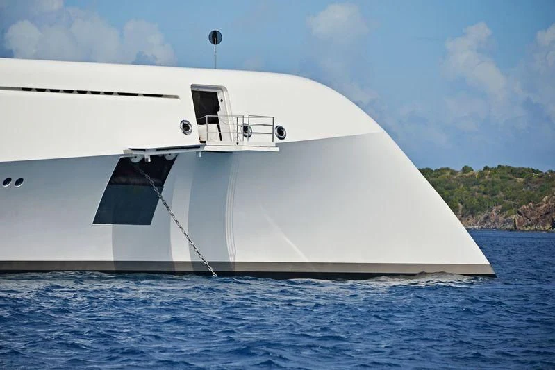 a white boat in the water aboard A Yacht for Sale