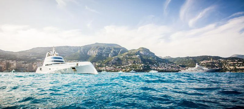 a boat in the water aboard A Yacht for Sale