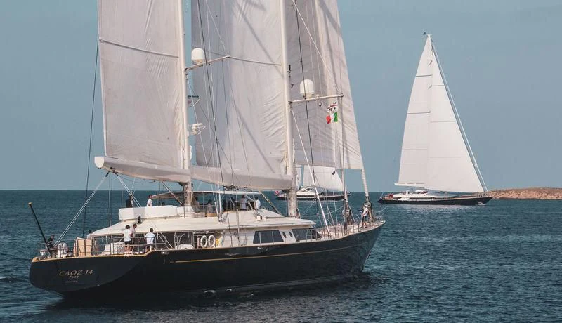 a boat on the water aboard CAOZ 14 Yacht for Sale
