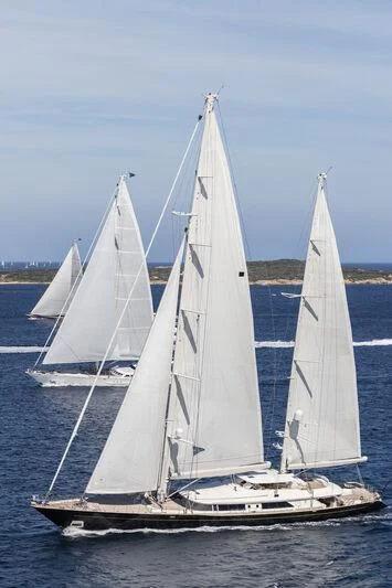 a group of sailboats on the water aboard CAOZ 14 Yacht for Sale