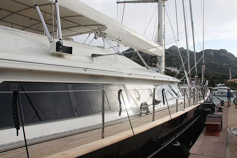 a boat docked at a pier aboard CAOZ 14 Yacht for Sale