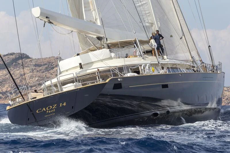 a boat on the water aboard CAOZ 14 Yacht for Sale