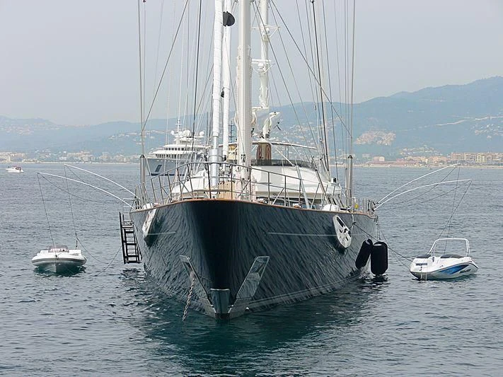 a large ship in the water aboard CAOZ 14 Yacht for Sale