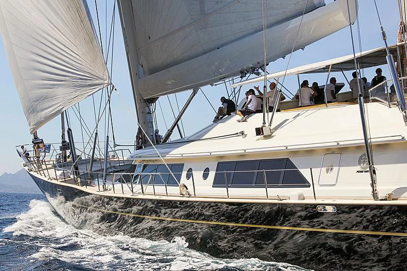 a boat on the water aboard CAOZ 14 Yacht for Sale