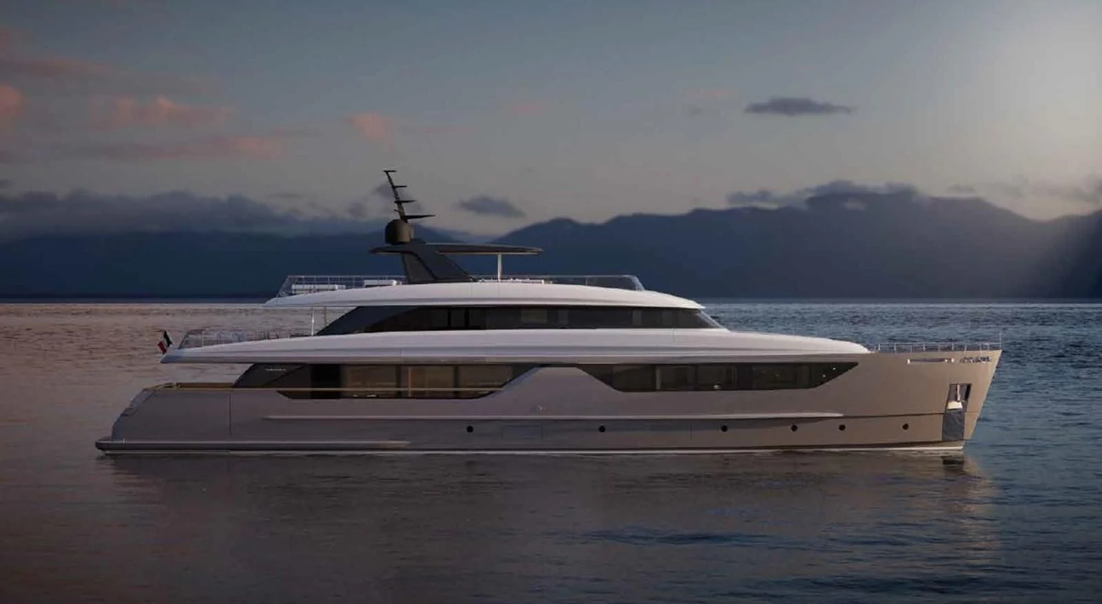 a boat on the water aboard SANLORENZO SD132/157 Yacht for Sale