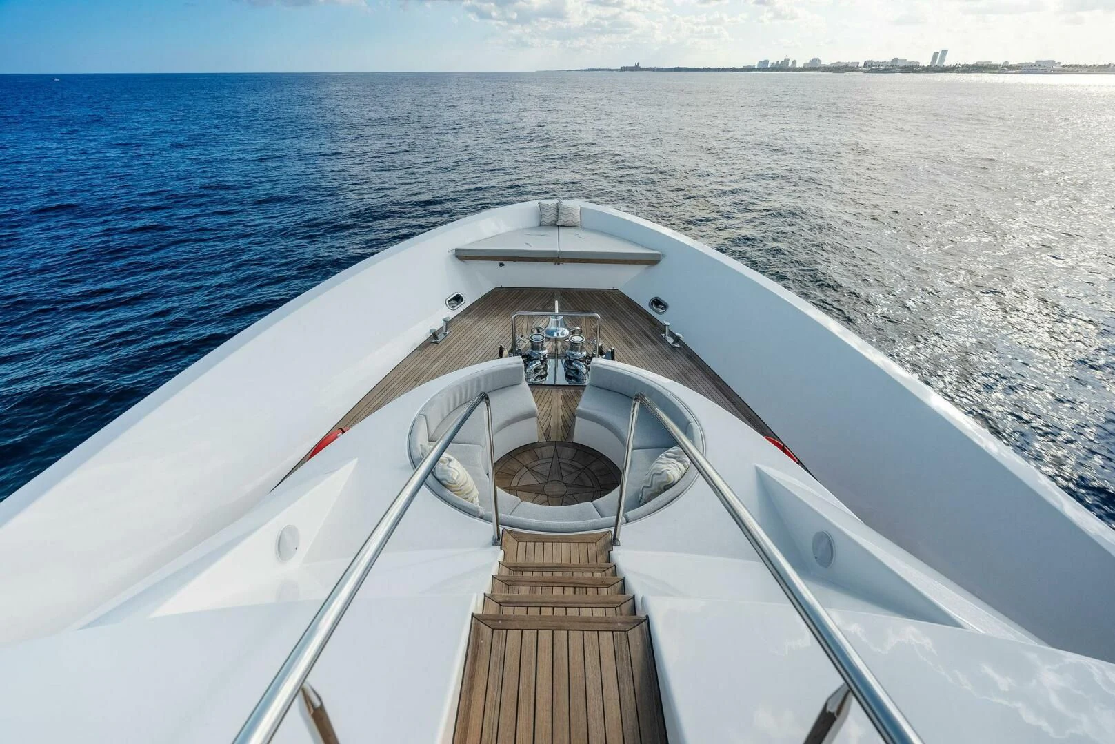a boat on the water aboard ANTARES Yacht for Sale