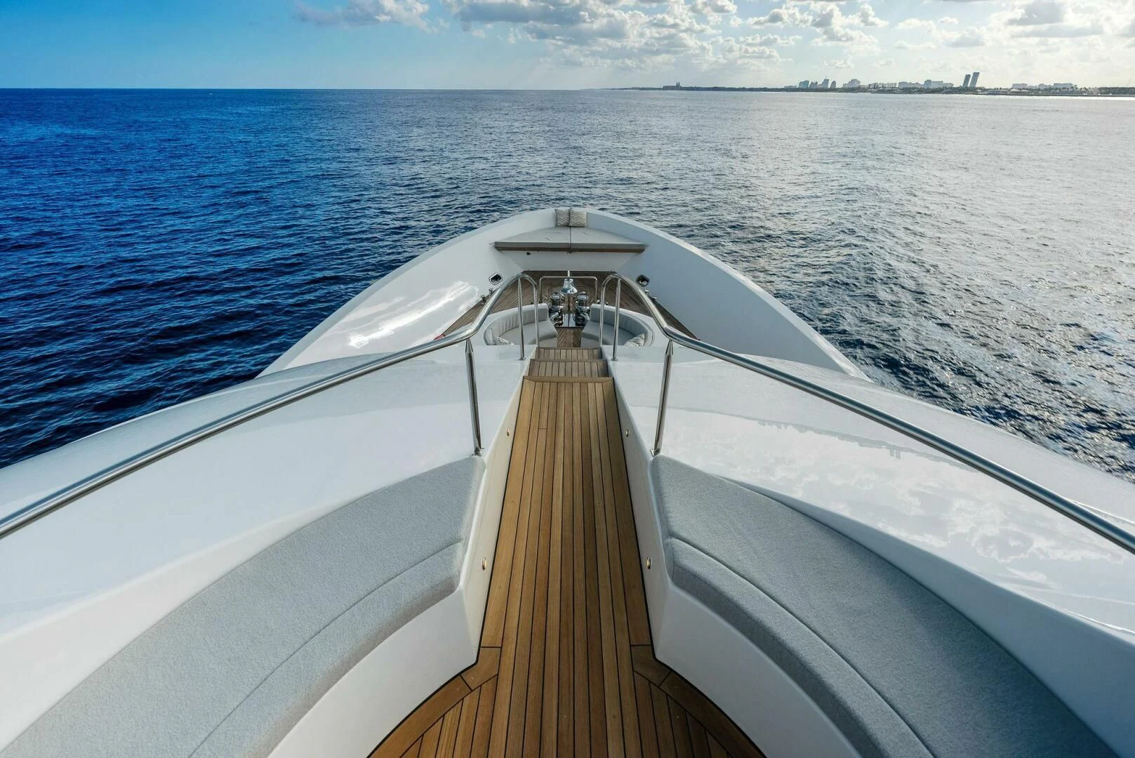 a boat on the water aboard ANTARES Yacht for Sale