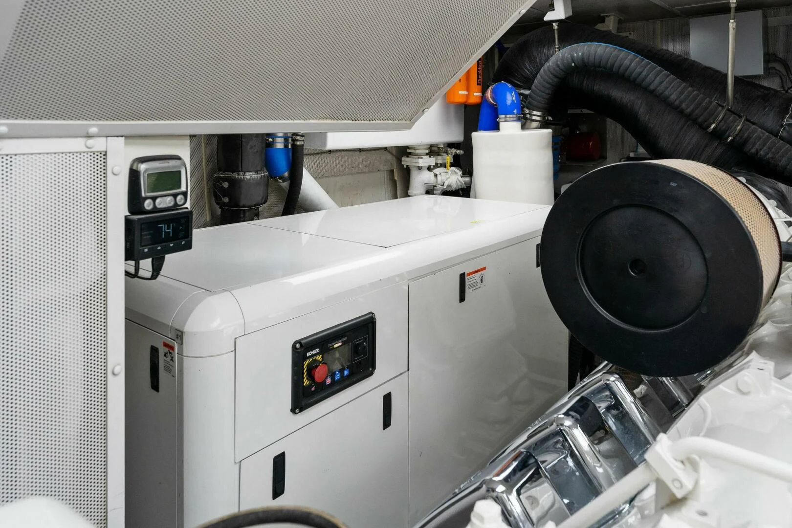 a machine with a black lens aboard ANTARES Yacht for Sale