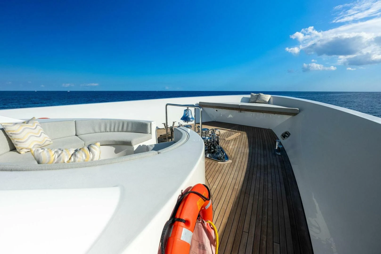 a boat on the water aboard ANTARES Yacht for Sale