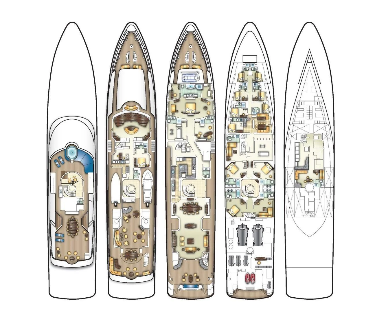 graphical user interface aboard BLUE MOON Yacht for Charter