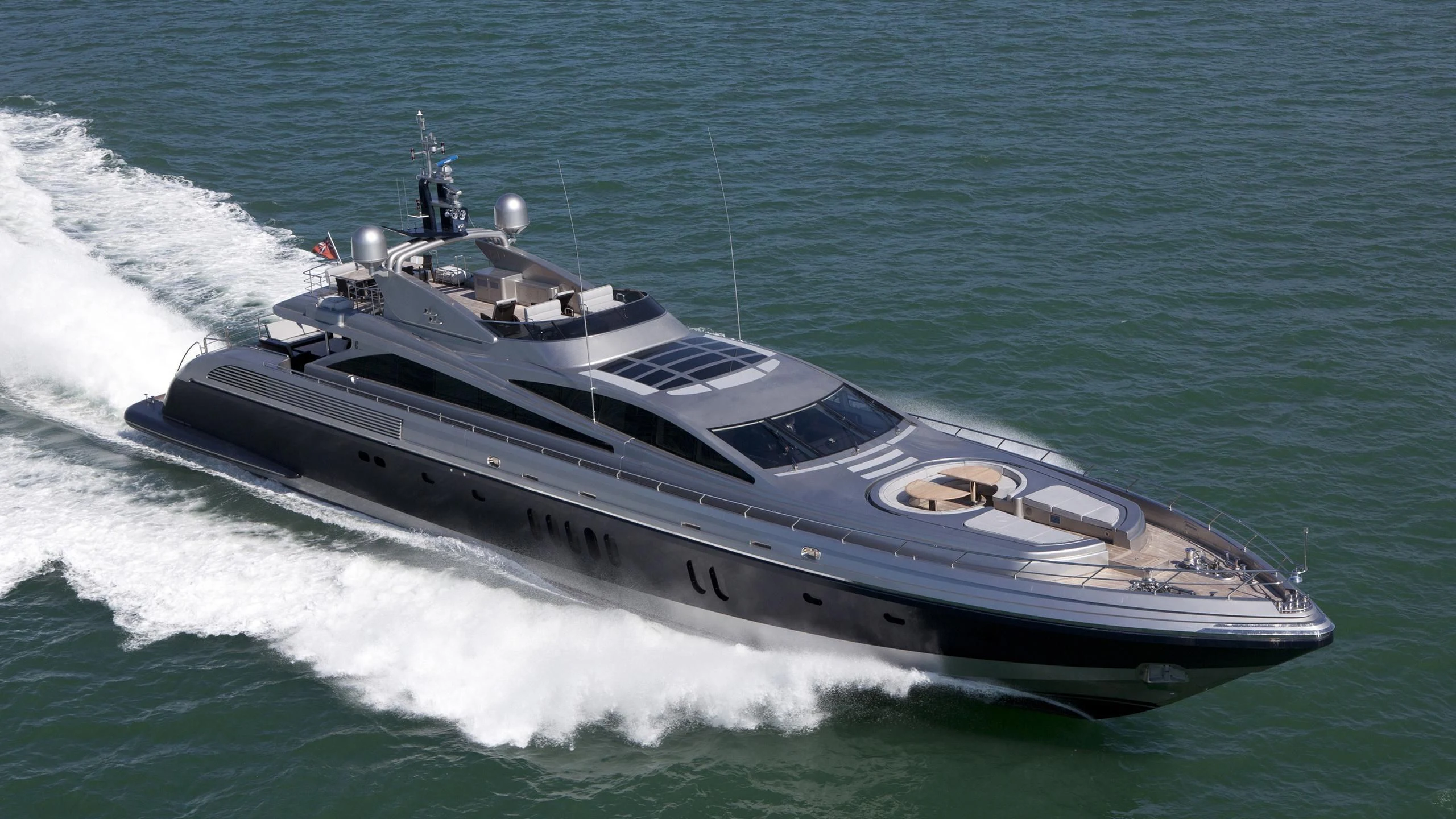 a boat on the water aboard TENSHI Yacht for Sale