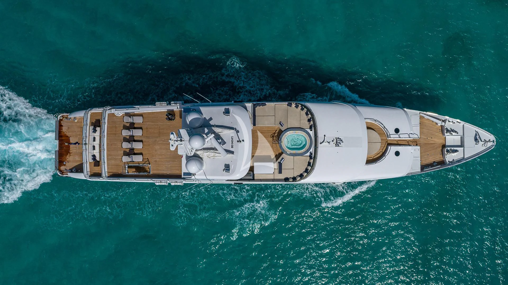 a ship in the water aboard LADY ELAINE Yacht for Charter