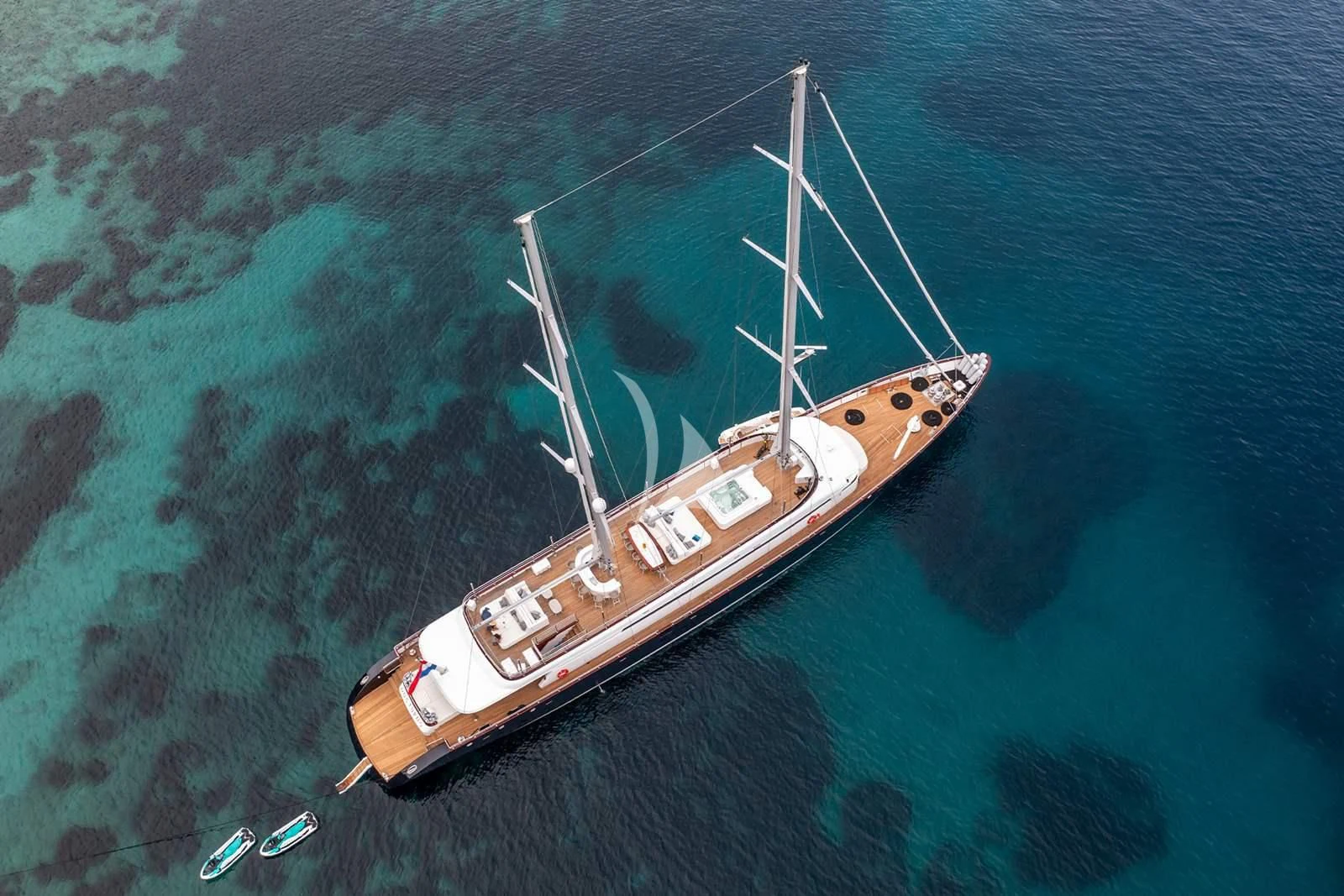 a boat in the water aboard NOCTURNO Yacht for Sale