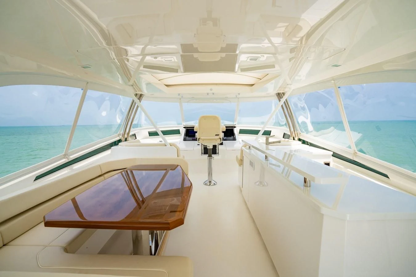 inside of a boat aboard MAKE IT HAPPEN Yacht for Sale